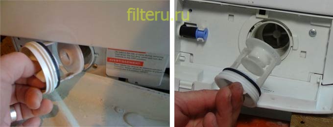 Чем и как чистить сливной фильтр стиральной машины
